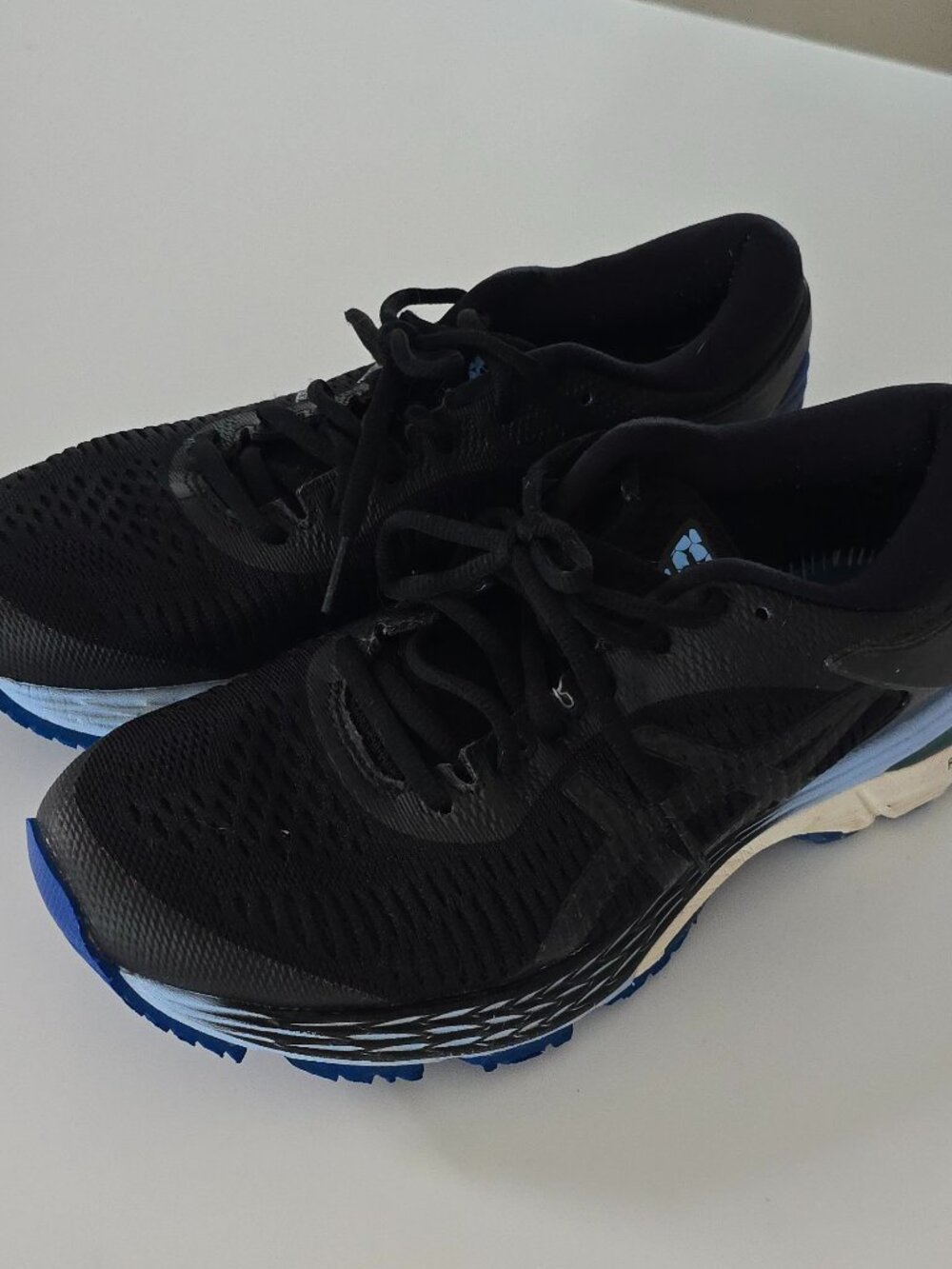 Asics Gel-Kayano 25 Black Running Sneakers